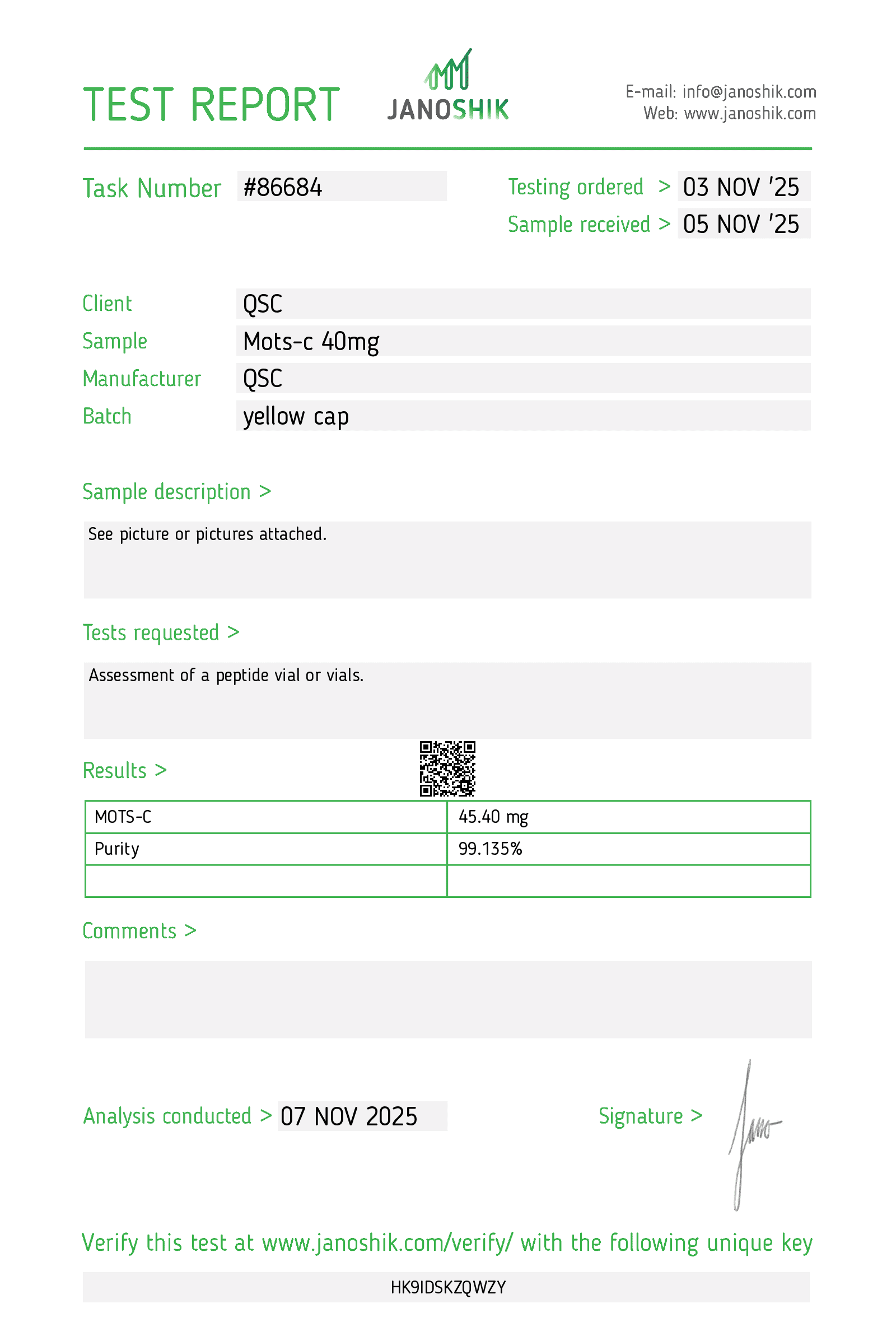 QSC MS40 Test Report _86684 copy
