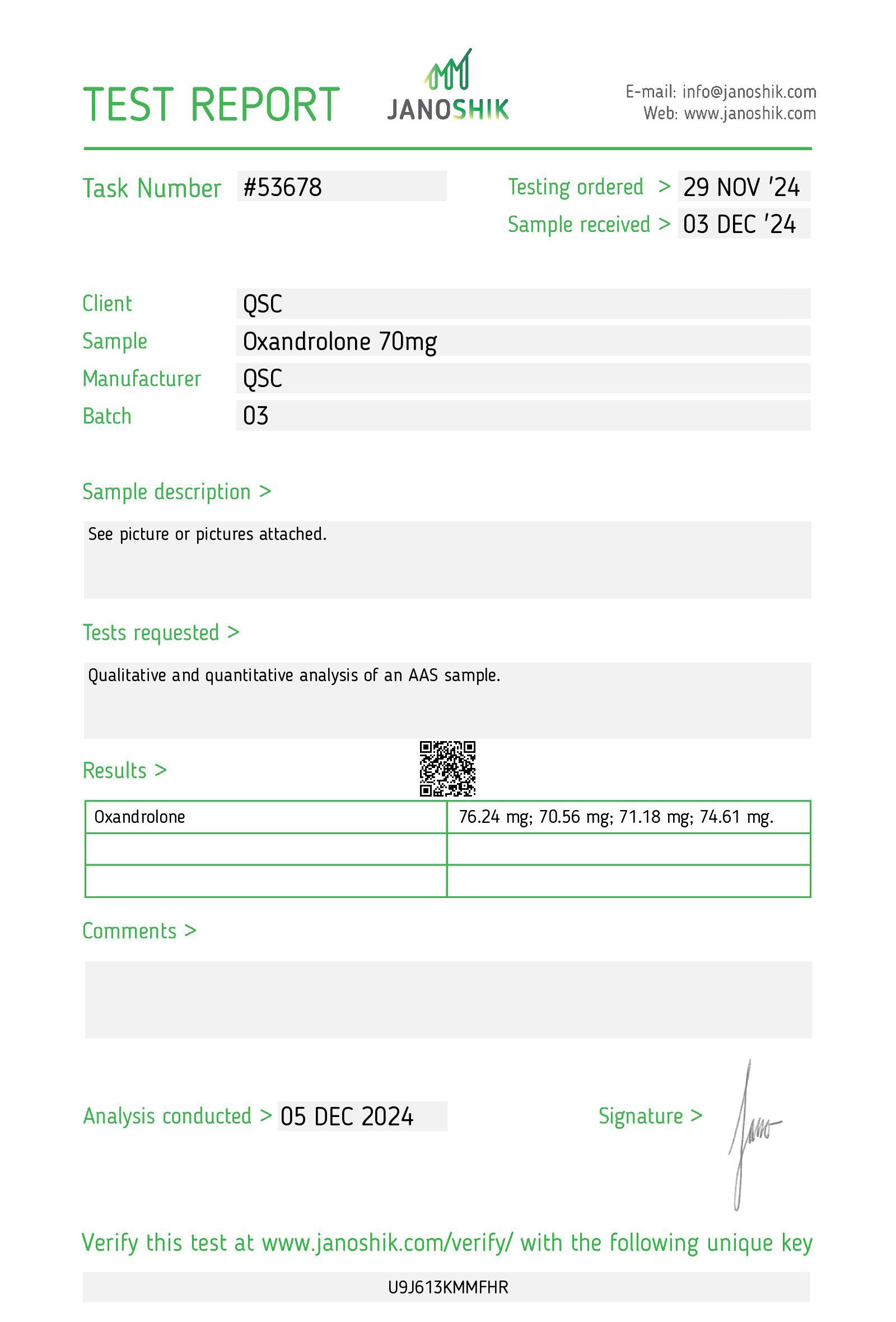 qsc oxan 70mg test-report-_53678 copy