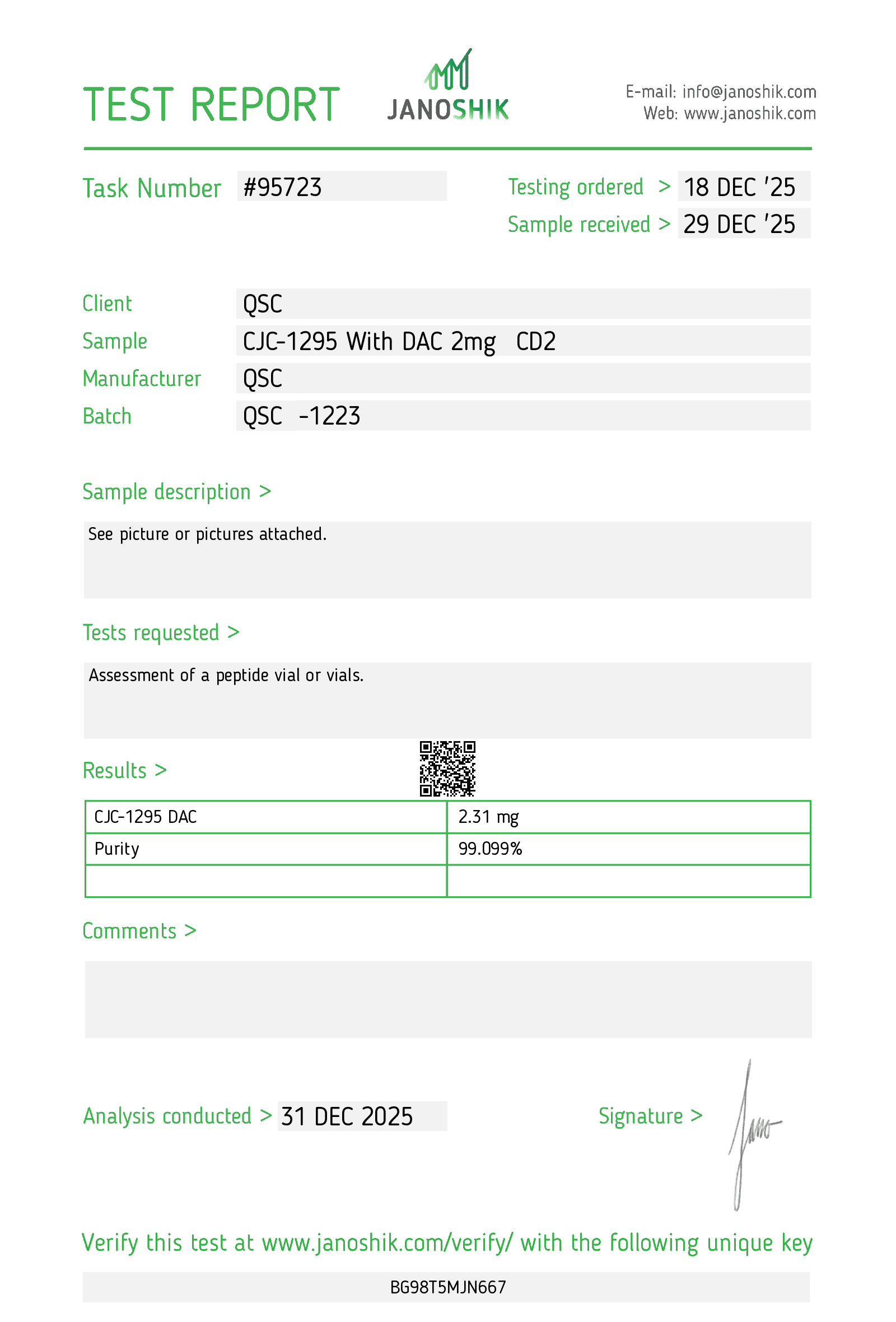 QSC cjc with dac 2mg test report copy 2