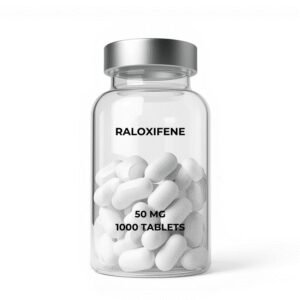 QSC Raloxifene 50mg Tablets | 1000-Count | 50000mg total | SERM
