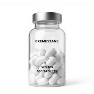 QSC Exemestane 37.5mg Tablets | 500-Count | 18750mg total | Steroidal Aromatase Inhibitor