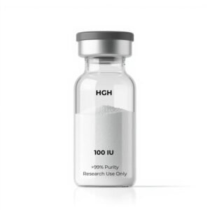QSC HGH 100 IU | 10-Vial Kit | 1000 IU total | Human Growth Hormone Research
