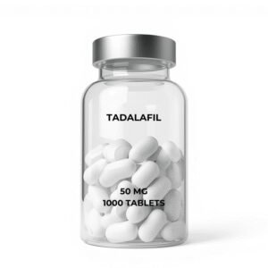 QSC Tadalafil 50mg Tablets | 1000-Count | 50000mg total | PDE5 Inhibitor